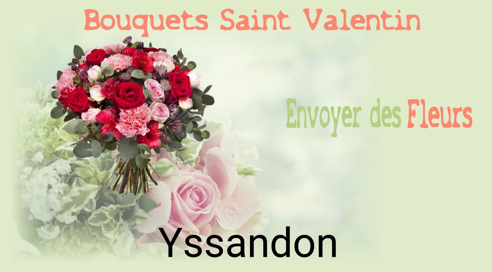 Roses de Saint-Valentin livrées à Yssandon